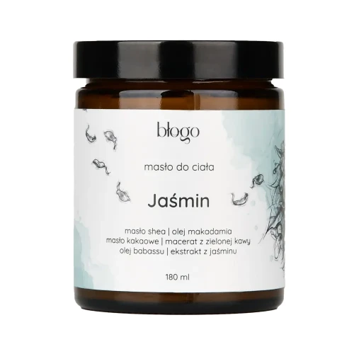 masło do ciała Jaśmin - szklany słoik