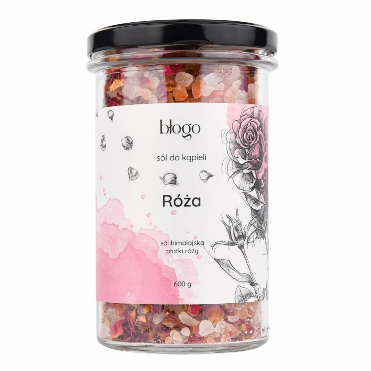 Sól do kąpieli Róża | Błogo