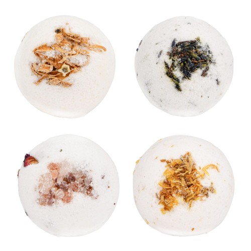 Zestaw czterech kul do kąpieli | Błogo