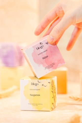 Kule do kąpieli w kartonikach | Błogo