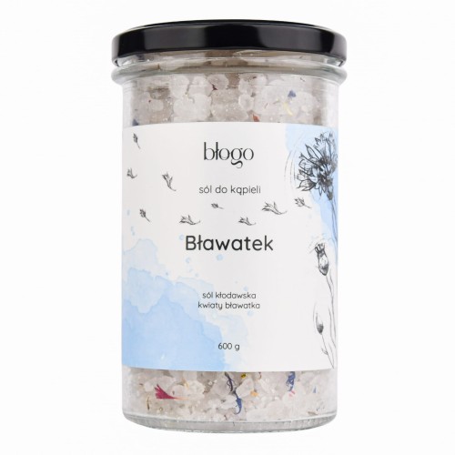 Sól do kąpieli Bławatek | Błogo
